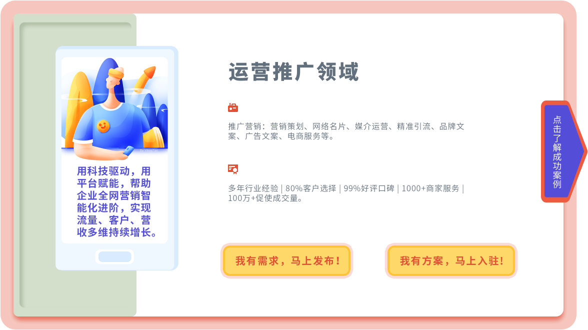 营运推广领域